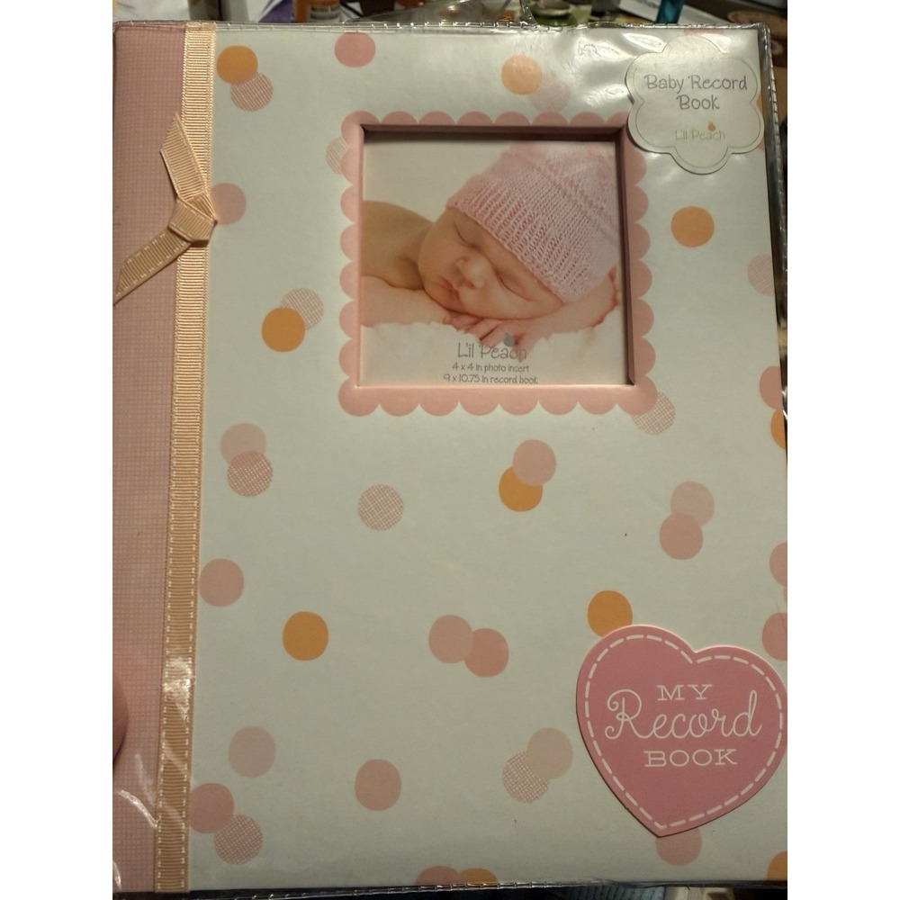 First 5 Years Baby Girl Memory/Keepsake Book, Milestone and Photo See Desc